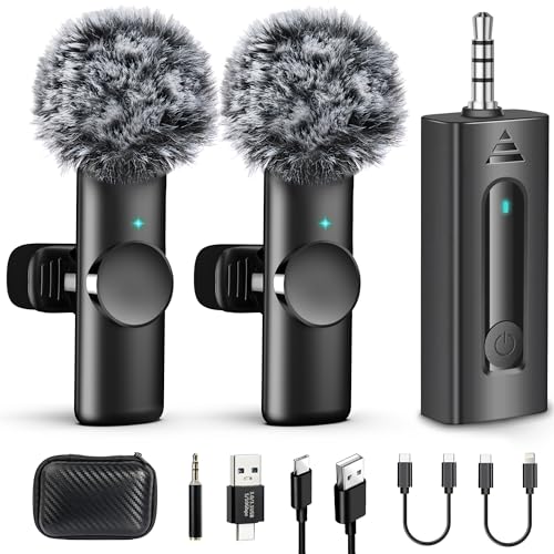 2-Pack Wireless Lavalier Microphone for Camera/GoPro/iPhone/Android: A Comprehensive Review of SPORTKEE’s Plug-Play 2.4GHz Wireless Microphones for Video Recording, Interview, and Vlogging in 2024