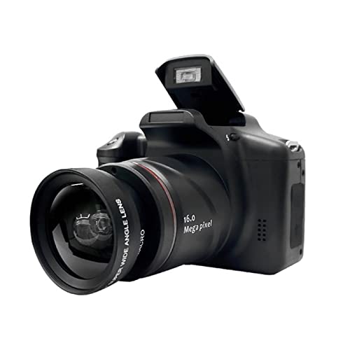 2023 Digital Camera 4k: A Comprehensive Review and Guide to DSLR Cameras with 16MP, 2.4 Inch LCD Screen, 16X Digital Zoom, and 720P Vlogging Capabilities - Perfect Cameras Gifts for Students, Teens, and Adults