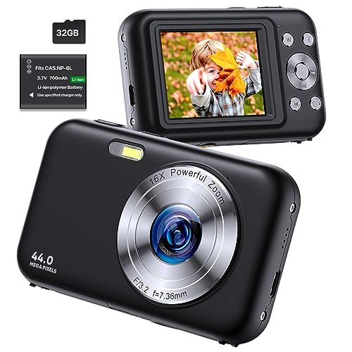 2023 Review: Is the FHD 1080P Kids Camera Worth it? Pros and Cons of this Compact Point and Shoot Camera for Teens and Kids, with 32GB SD Card and 16X Digital Zoom - Black