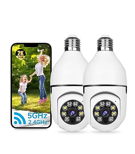 2023 Review: NoahTec Security Camera 2K Light Bulb - The Best Wireless Outdoor Cameras with Full-Color Night Vision and Motion Detection