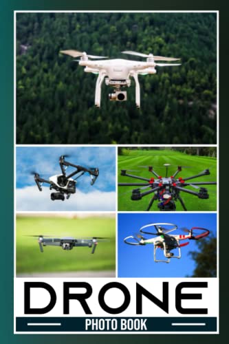 2024 Drone Photo Book: Colorful Flying Camera Photos for Relaxation & Gifting | Review & Guide for All Ages