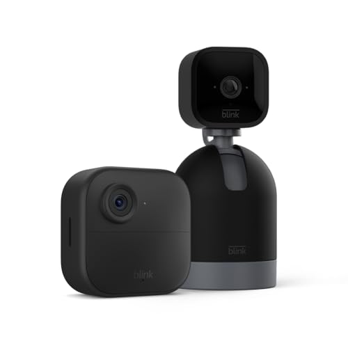 2024 Review: Blink Outdoor 4 (4th Gen) + Blink Mini Pan-Tilt Camera - Smart Security Camera with HD Live View, Motion Detection, and Two-Way Talk - Works with Alexa