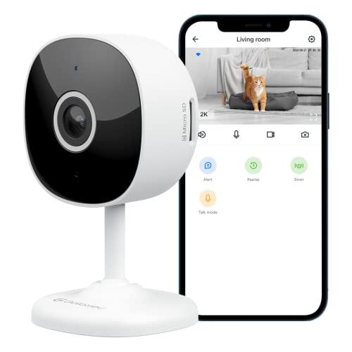 2024 Review: Galayou WiFi Camera 2K - The Best Indoor Home Security Cameras for Baby/Elder/Dog/Pet with Phone App and AI Integration