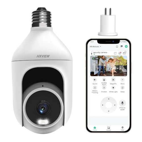 2024 Review: HXVIEW 2K Light Bulb Security Camera - A Comprehensive Guide on Features, Pros and Cons, and Best Alternatives