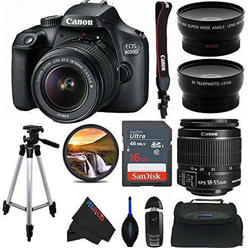 2024 Review: PixiBytes EOS 4000D DSLR Camera Bundle - Is It Worth the Price? Pros, Cons, and Alternatives