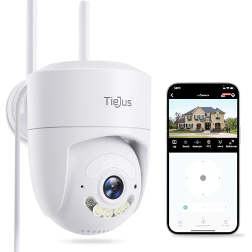 2024 Review: TIEJUS 2.4G/5G WiFi Security Camera Outdoor - Is It Worth It? Pros, Cons & 2K Recording