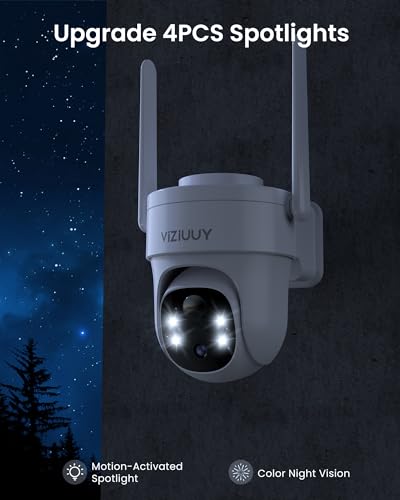 2024 Review: VIZIUUY Solar Security Cameras Wireless Outdoor - Worth Buying?