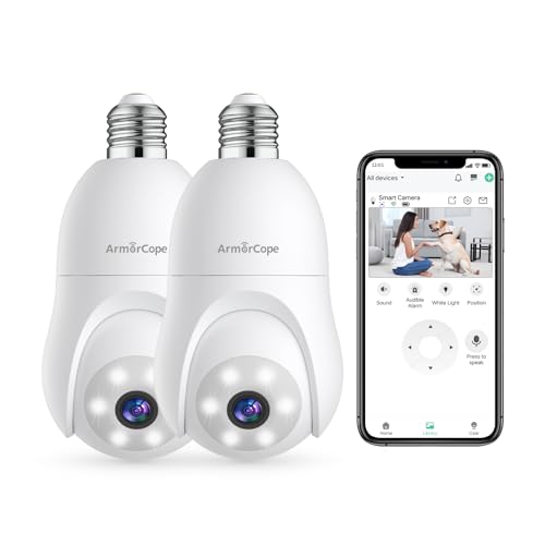 2K Light Bulb Security Camera: A Comprehensive Review of the 360° Motion Tracking Wireless Camera with Full-Color Night Vision, 24/7 Recording, and SD&Cloud Storage (2024)