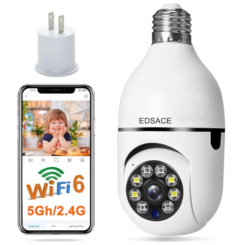 360° 1080P Smart Dome Camera: A Comprehensive Review of the 5G Light Bulb Security Camera with Dual Band WiFi for Indoor Surveillance in 2023