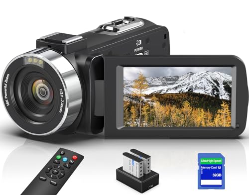 8K Camcorder Video Camera: A Comprehensive Review with IR Night Vision, 18X Zoom, WiFi, and More