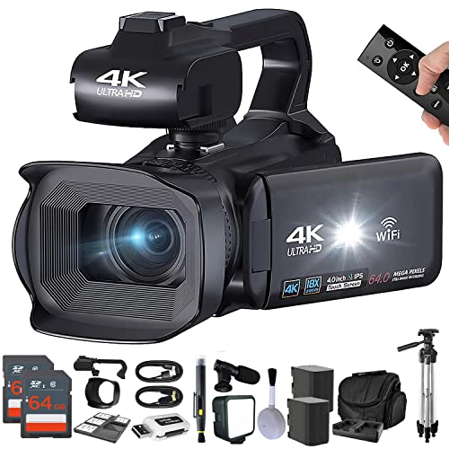 Acuvar 4K 64MP Video Camera Camcorder: A Comprehensive Review and Buying Guide (2023)