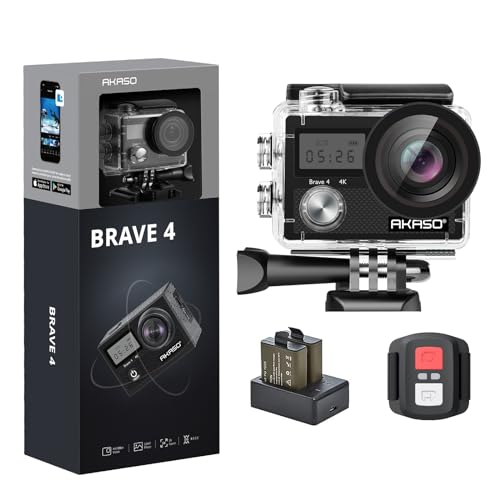 AKASO Brave 4 4K30fps Action Camera: A Comprehensive Review with Pros and Cons