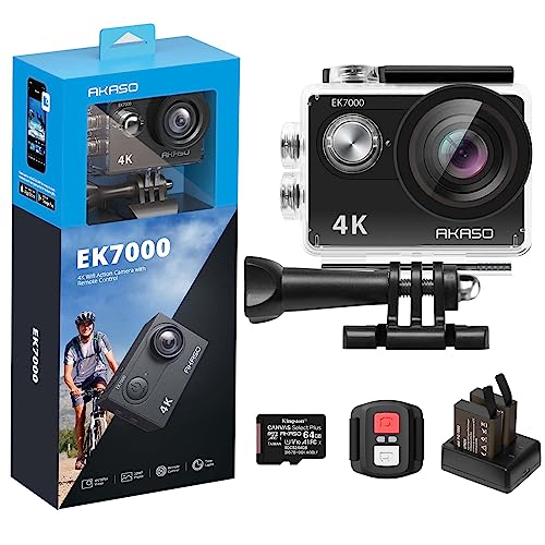 AKASO EK7000 4K Action Camera Bundle: Review, Features, and Comparison (2024)