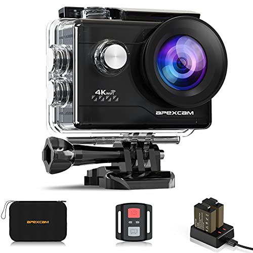 Apexcam Action Camera 4K Sports Camera: A Comprehensive Review and Guide with 20MP, WiFi, and Waterproof Features