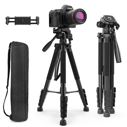 Aureday 74’’ Camera Tripod: Review, Wireless Remote, and Phone Holder for DSLR Cameras and Cell Phones in 2023