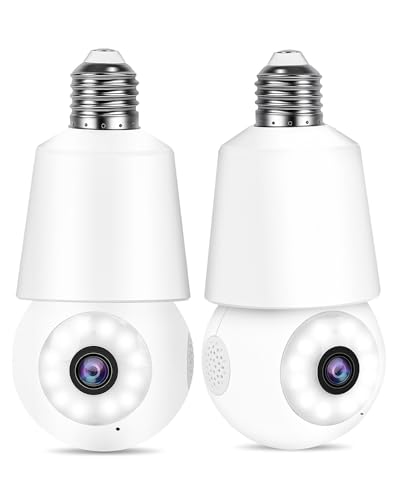 Best 360° PTZ Motion Light Bulb Cameras for Home Security in 2024