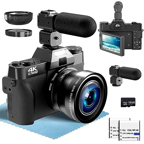 Best 4K Vlogging Camera for Beginners: A Complete Review of the 2023 48MP Photography Camera with WiFi, Flip Screen, and 18X Digital Zoom