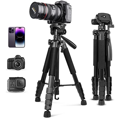 Best 67-Inch Tripod Stand 2024: Complete Unit for Cameras, Phones, and More