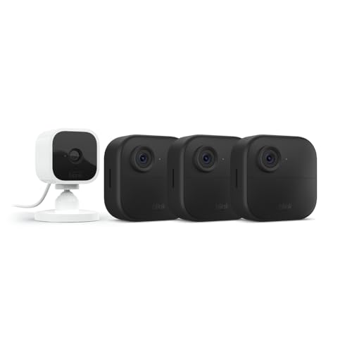 Blink Outdoor 4 (4th Gen) + Blink Mini: A Comprehensive Review of the Smart Security Camera System with Two-Way Talk, HD Live View, and Motion Detection - Works with Alexa - Set Up in Minutes (2023)