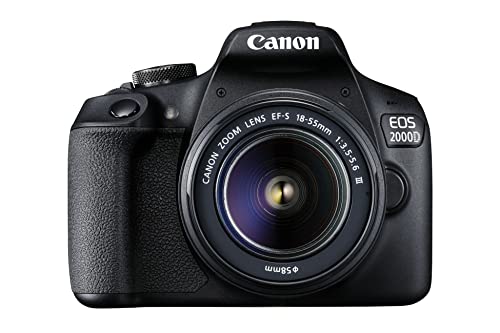 Canon EOS 2000D (Rebel T7) DSLR Camera + 18-55mm III Kit: Review, Pros and Cons, and Worth it in 2023