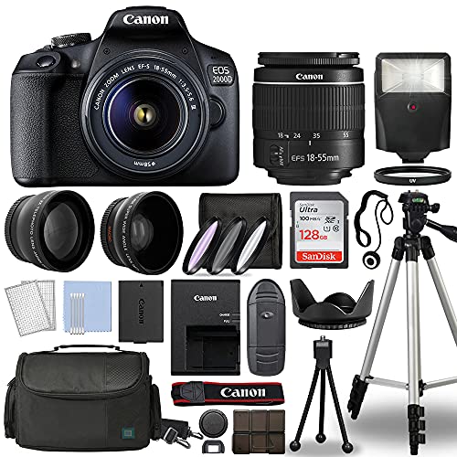 Canon EOS 2000D / SLR Camera Kit: Review, Pros and Cons, and European Model [Renewed] - 2023