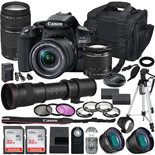 Canon EOS 850D (Rebel T8i) DSLR Camera Bundle: Review, Pros, and Cons (2023)