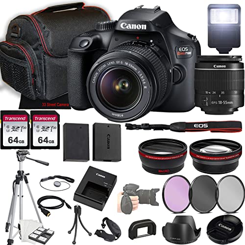 Canon EOS Rebel T100 DSLR Camera: Review, Bundle Features, and 35pc Accessories