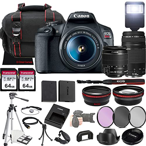 Canon EOS Rebel T7 DSLR Camera Bundle (35pc): Review, Pros and Cons, Worth It in 2023