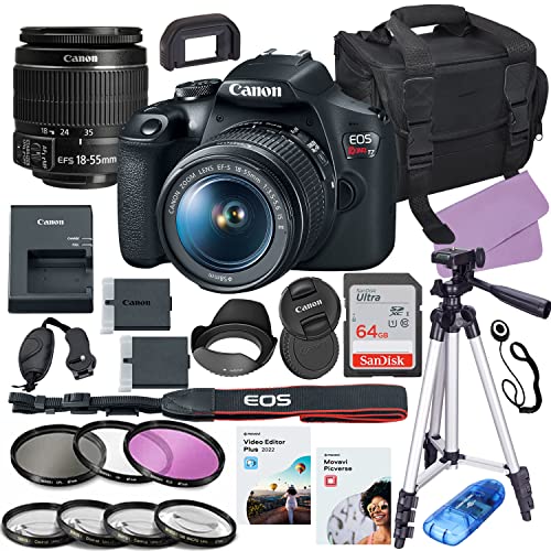 Canon EOS Rebel T7 DSLR Camera Bundle: A Comprehensive Review and Accessory Guide (2023)