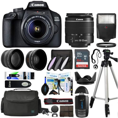 EOS 4000D Digital SLR Camera: A Comprehensive Review of the Kit Bundle (2023)