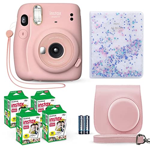 Fujifilm Instax Mini 11 Instant Camera Review: Is It Worth It? + Fuji Film Value Pack (40 Sheets) + Shutter Accessories Bundle