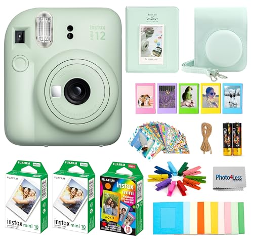 Fujifilm Instax Mini 12 Instant Film Camera: A Comprehensive Review & Instax Gift Bundle (2023)