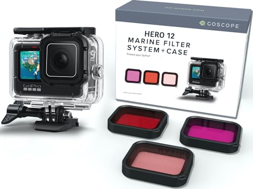 GoPro HERO12 Red Filter: Ultimate Underwater Clarity with 3 Filters - Complete Review 2023