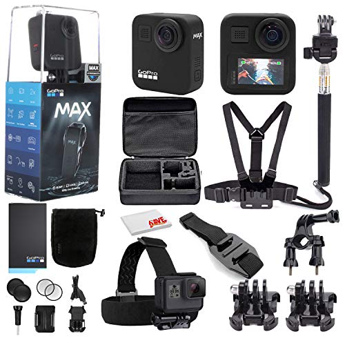 GoPro MAX 360 Waterproof Action Camera: A Comprehensive Review of the Spherical 5.6K30 HD Video, 16.6MP 360 Photos, and Live Streaming Stabilization Features in 2023