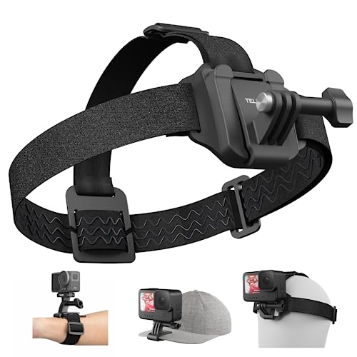 Head Strap Mount with Cap Clip: A Comprehensive 2023 Review and Compatibility Guide for GoPro Hero 11/10/9/8/7/6/5, Fusion, Max, DJI OSMO, and Action Cameras