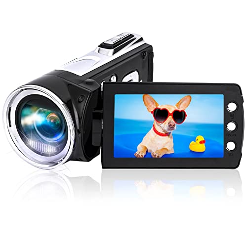 Heegomn Video Camera Camcorder Review: The Best FHD 1080P Recorder for YouTube and TikTok with 24.0MP Digital Cameras, 2.7 Inch 270 Degree Rotation Screen, and Vlogging Capabilities for Kids, Teens, Students, Beginners, and Elders