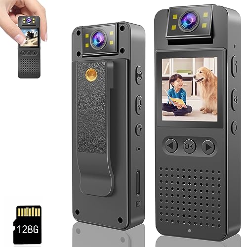 HONGHOO 128GB Pocket Camcorder Review: A True HD 1080P Body Camera with Audio and Video Recording for Law Enforcement/Security Guard in 2023