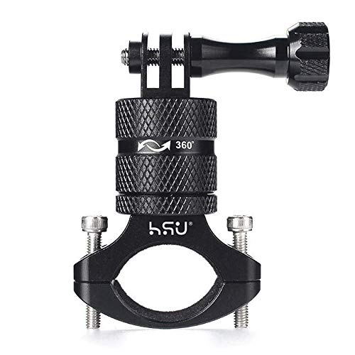 HSU Aluminum Bike Bicycle Handlebar Mount for GoPro Hero - A Comprehensive Review and Comparison of 2023’s Top Action Camera Mounts