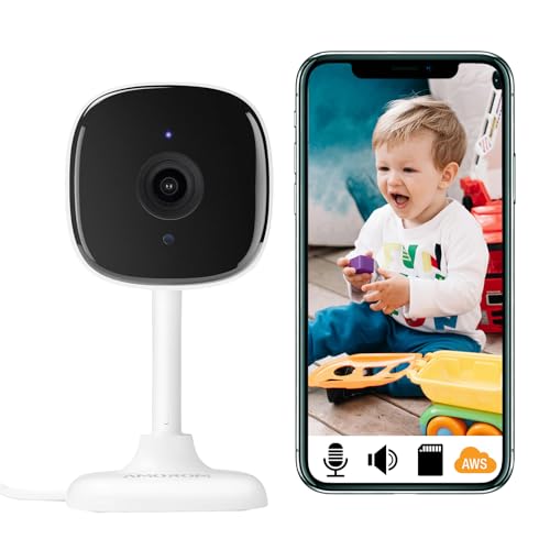 Indoor Camera for Home Security: A Comprehensive Review of the Wifi Room Camera with Crystal Clear Night Vision, 2-Way Talk, and Alexa Compatibility