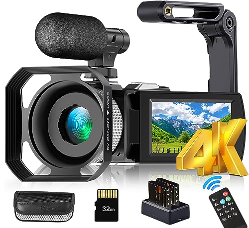 Is the 2023 4K Video Camera Camcorder Worth it? A Comprehensive Review with 60FPS, Flip Screen, and External Microphone