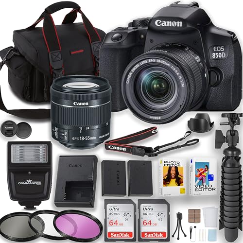 Is the Canon EOS Rebel 850D / T8i DSLR Camera Bundle Worth it in 2024? A Comprehensive Review and Guide