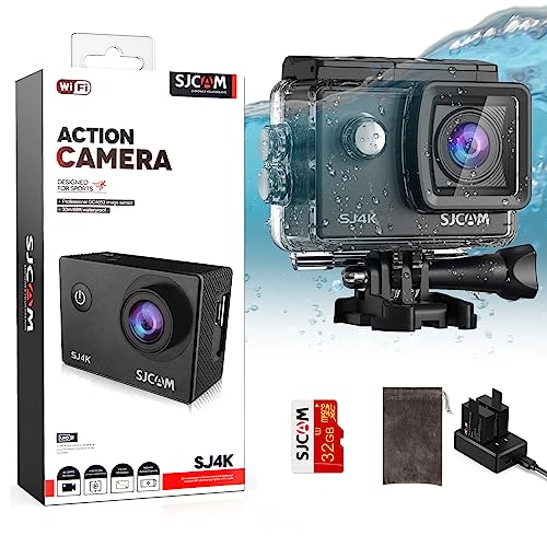 Is the SJCAM SJ4000 4K30fps 40MP Action Camera Worth it? A 2023 Review of Features, Stabilization, 98ft Underwater Capability, and Dual Batteries