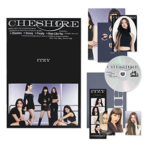 ITZY - [CHESHIRE] Photobook + Photocard + CD-R + Lyric Paper + Neon Photocard + 4-Cut Film + Photo Cube + Clear Photocard + Poster + 2 Pin Button Badges + 4 Extra Photocards: A Comprehensive Review and Buying Guide