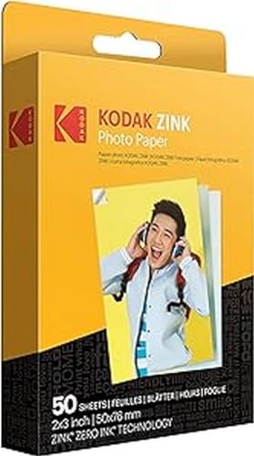 Kodak 2x3 Premium Zink Photo Paper (50 Sheets) Review: Is It Worth the Price in 2023?