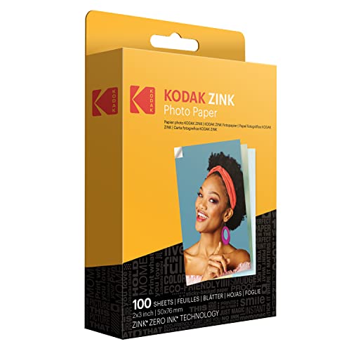 Kodak 2x3 Premium Zink Photo Paper: A Comprehensive Review and Compatibility Guide for Kodak PRINTOMATIC, Smile, and Step Cameras and Printers (2023)