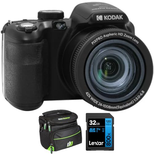 Kodak PIXPRO AZ425-BK: A Comprehensive Review of the 20.7MP Bridge Camera Bundle with Lexar 32GB Memory Card and Deco Gear Camera Bag