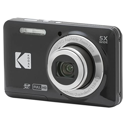 KODAK PIXPRO FZ55-BK 16MP Digital Camera Review: A Must-Have Vlogging Camera with 5X Optical Zoom and Full HD Video in 2023