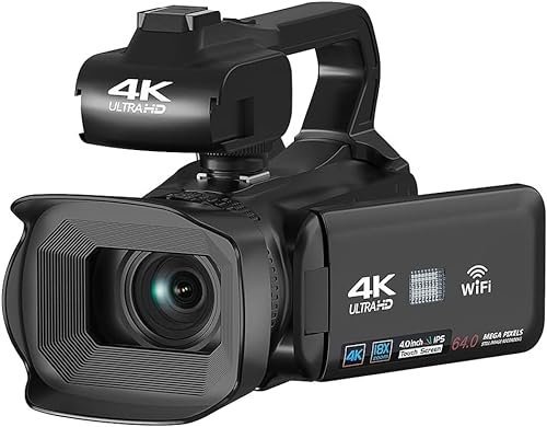 KOMERY Video Camera Camcorder: A Comprehensive Review of the UHD 4K 64MP Camera with Focus Function, 18X Zoom, Touchscreen, WiFi, and HDMI (2024)