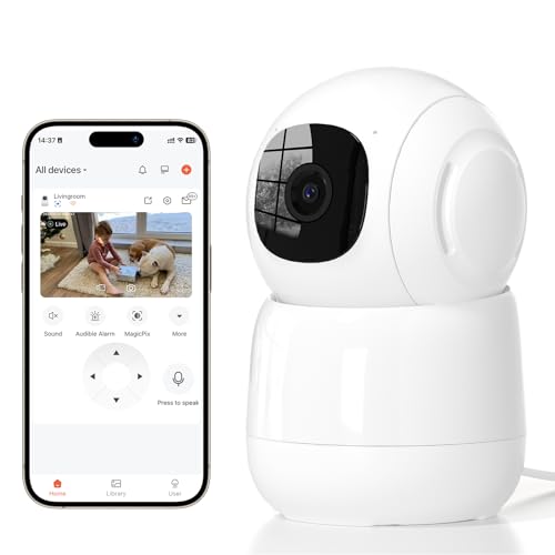 Linkthai Indoor Security Camera: A Comprehensive Review of the 2K Pet Dog Camera with Phone App, Baby Monitor Function, and Motion Detection (2023)