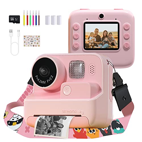 Mafiti Kids Camera Instant Print: A Comprehensive Review of the 48MP Digital Camera with Zero Ink, Selfie 1080P Video Capability, and 32G TF Card - Perfect Toys Gift for Girls and Boys Aged 3-12 in 2023